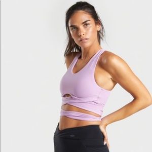 NWT Gymshark Poise Wrap Around Bralette